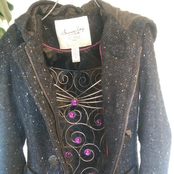 American Rag Blue Wool Jacket - Picture 5 of 10